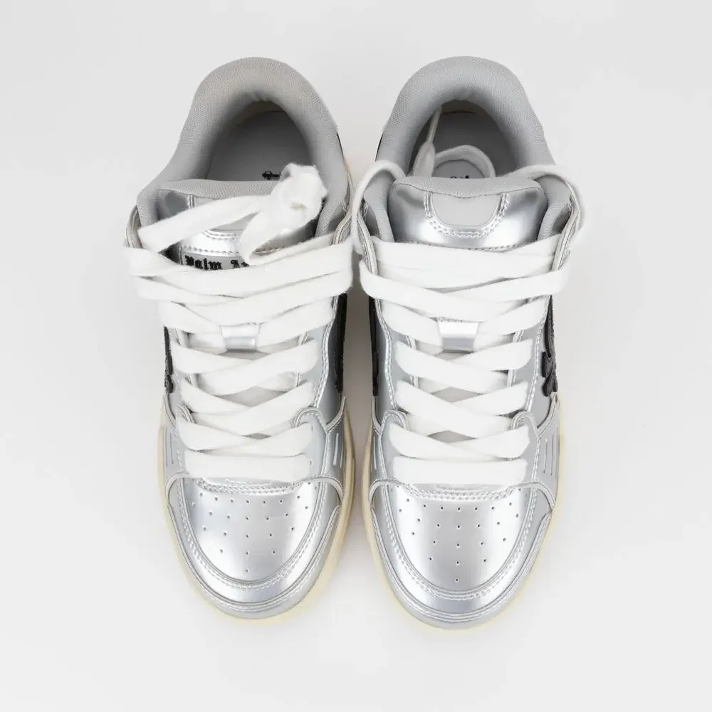 Palm Angels Men Venice Low Top Sneakers Gray Size 9 US/ 42 EU (Store Display)